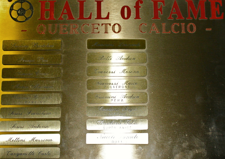 Hall of fame Querceto