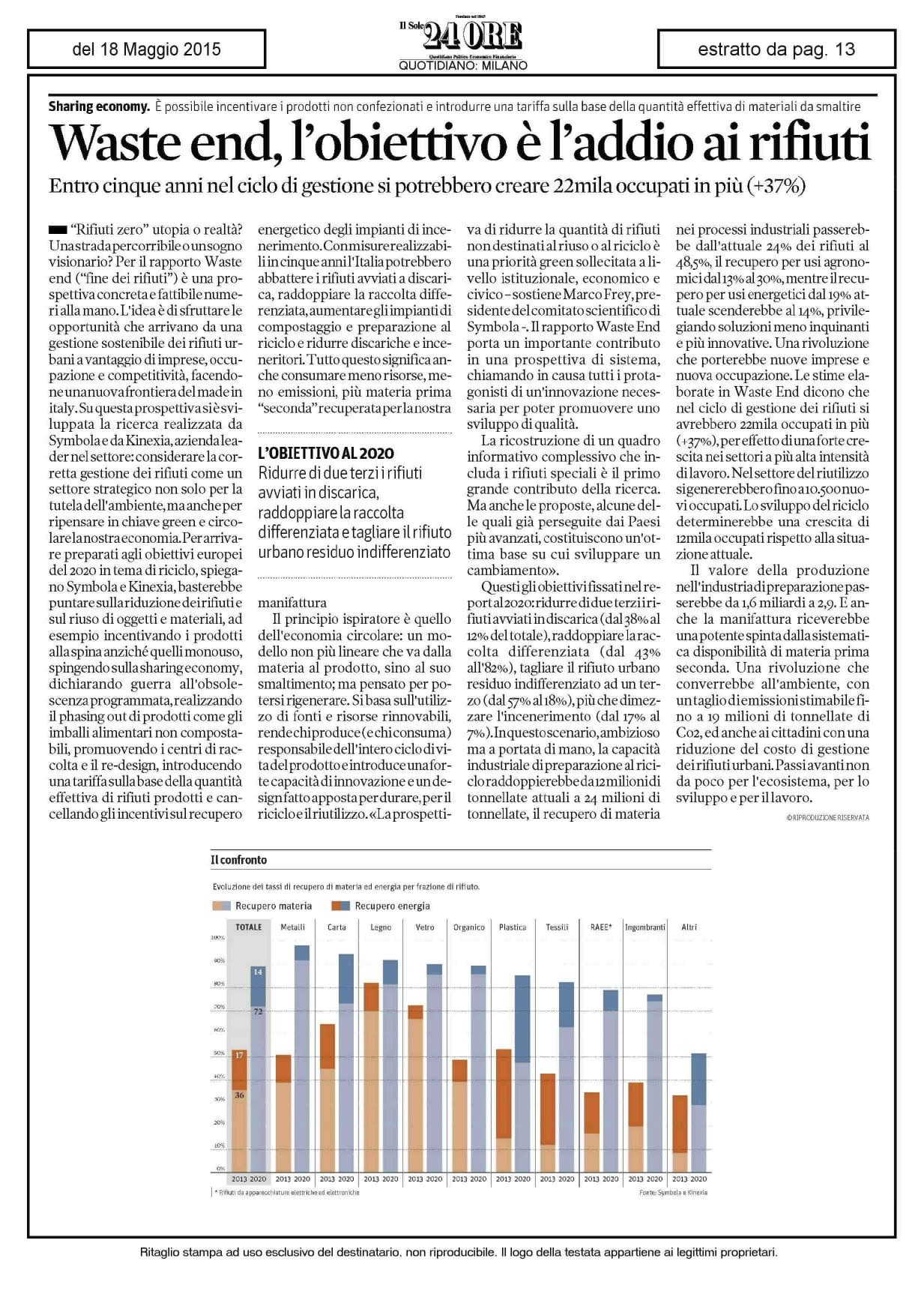 Waste-end-obiettivo-addio-ai-rifiuti-Il-Sole-24-Ore