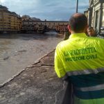 FOTO – La Racchetta di Sesto a Firenze per il servizio piena dell’Arno