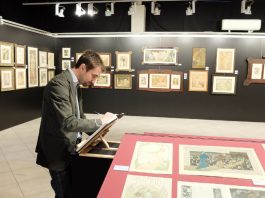 Il Sindaco Falchi visita la mostra “La Vergine e la Femme Fatale”