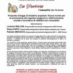 Calenzano, presentazione della campagna “Ero straniero”