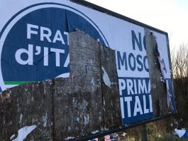 Moschea, Donzelli (FdI): “Le squadracce rosse hanno strappato i nostri cartelloni”