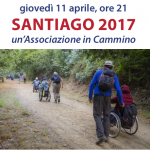 Locandina dell'associazione Santiago 2017
