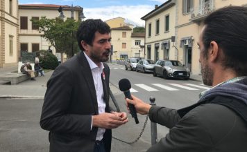 Fratoianni al manchino di Sinistra Italiana a Sesto