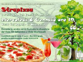 Comitato alberi Sesto: serata riepilogativa a Querceto comitato alberi