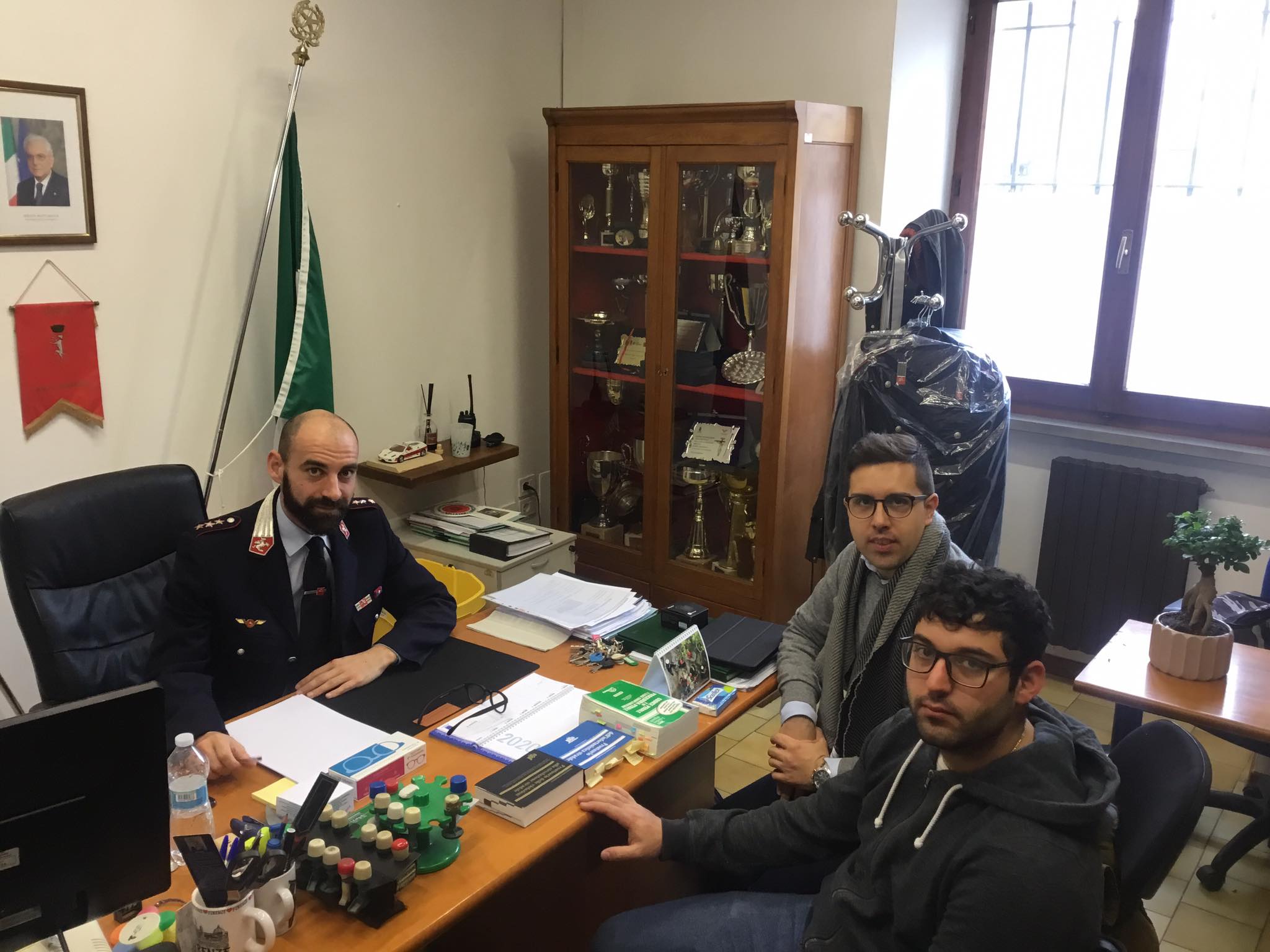 Incontro Forza Italia comandante Municipale