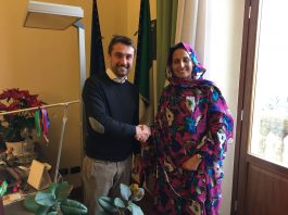 Lorenzo Falchi riceve la nuova rappresentante in Italia del Fronte Polisario Lorenzo Falchi
