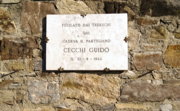 Sesto: ricollocata la targa ricordo del partigiano Guido Cecchi Targa Guido Cecchi
