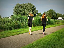 jogging