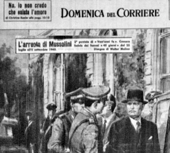 Arresto di Mussolini