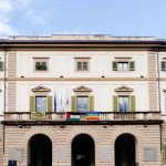 La bandiera del popolo Saharawi sul municipio di Sesto in segno di solidarietà bandiera_RASD