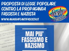 Sesto: raccolta firma legge popolare contro la propaganda nazifascista