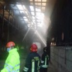 Incendio tetto impianto compostaggio Case Passerini 02.03.21 2