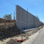 Muro di via di Padule: “Rivogliamo il sole e monte Morello” Muro di Padule