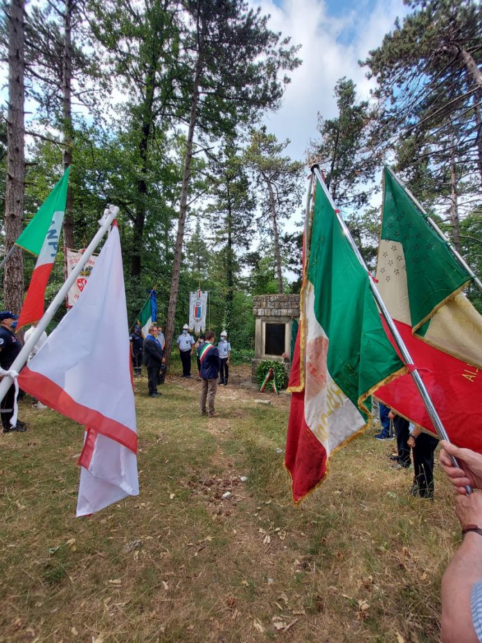 Cippo Partigiani 14 luglio 2021