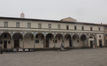 20 ottobre 1435 – Nasce Andrea Della Robbia Piazza Santissima Annunziata-Istituto degli Innocenti 1 2