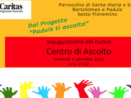 Inaugurazione del Centro di Ascolto Parrocchiale “Padule” Centro di ascolto Padule