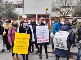 SI Sesto: “Appoggiamo lo sciopero dei lavoratori del comparto scuola” Corteo Calamandrei