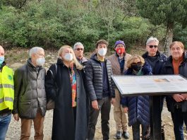 Pannello necropoli etrusca Palastreto