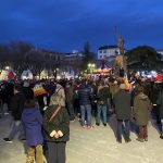 Manifestazione contro guerra