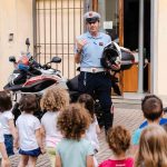 Bambini alla polizia municipale di Sesto