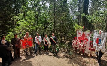 FOTO: commemorazione dell’eccidio di Radio Cora radio Cora