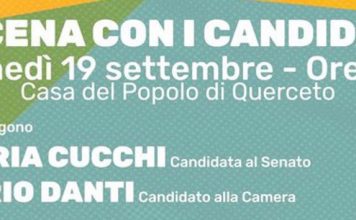“A cena con i candidati”: sostegno a campagna elettorale Verdi Sinistra Sinistra Italiana Sesto Fiorentino 2