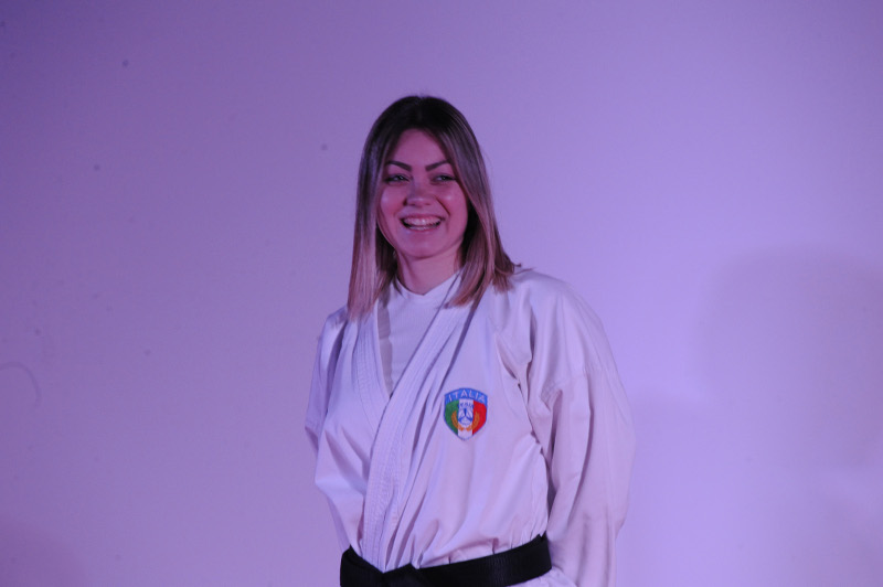 Francesca Bruschi campionessa del mondo di Karate
