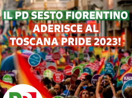 Il Pd Sesto aderisce al Toscana Pride 2023