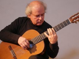 Il chitarrista Ganesh Del Vescovo in concerto alla biblioteca Ragionieri di Sesto