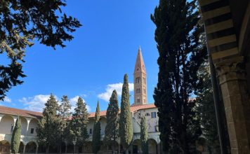 “Domenica metropolitana”: musei aperti per i cittadini della Metrocittà Il chiostro grande del complesso di Santa Maria Novella
