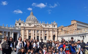 Studenti sestesi Roma-Papa Francesco