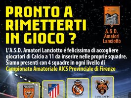 A.S.D. Amatori Lanciotto: “Pronto a rimetterti in gioco?” Lanciotto