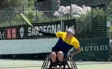 Tennis in carrozzina: Stefano Puccetti al torneo internazionale di Alghero Stefano Puccetti