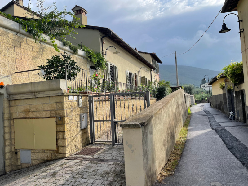 I locali della vecchia Casa del Popolo adibiti ad abitazione