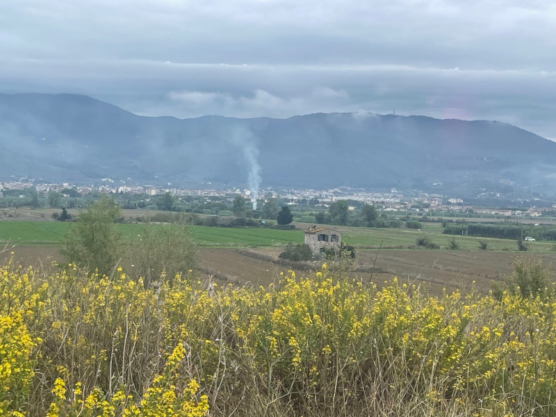 Frassine- Uno dei punti più bassi della piana con casa che al tempo degli allagamenti aveva un barca in cantinajpg