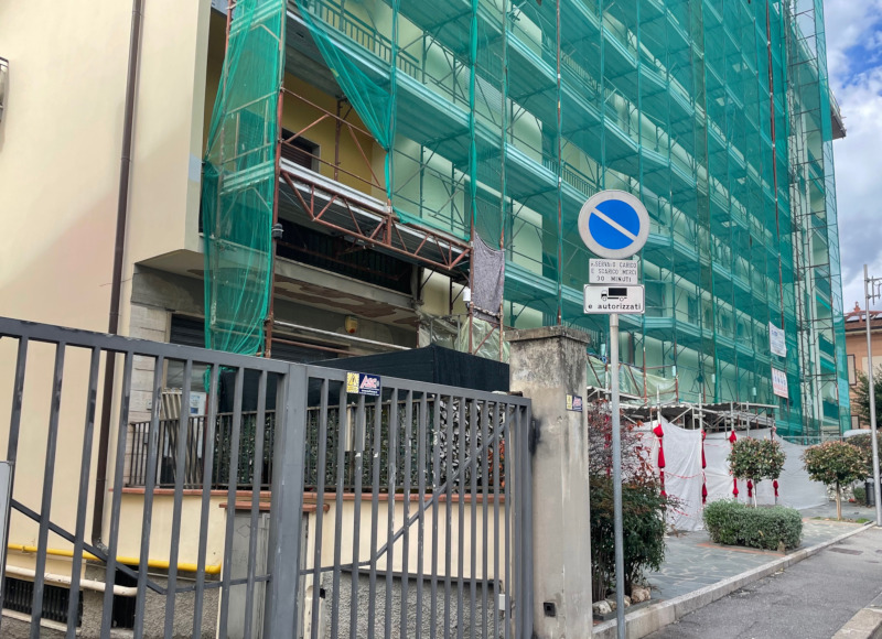 Via Matteotti- Zona dove all'inizio del 900 sorgeva il cinema di proprietà di Pilade Biondi