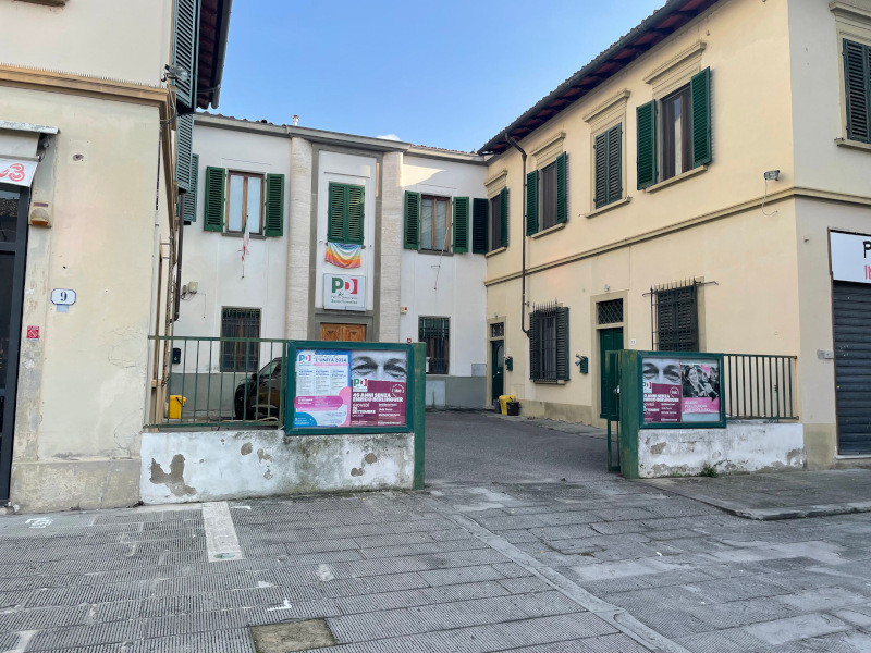 La sede del Pd in piazza Ginori