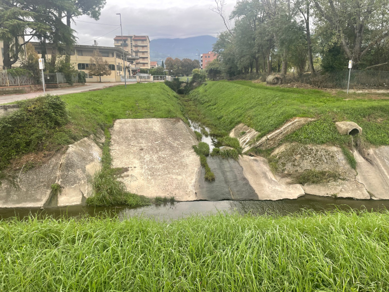 iI Gavine sfocia nel canale di cinta orientale