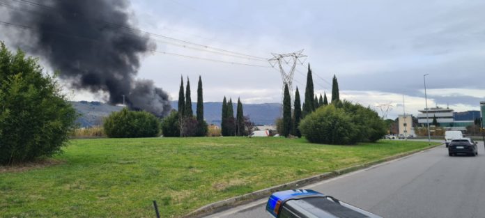 Incendio Calenzano