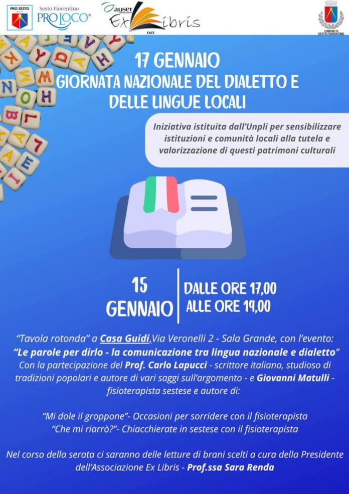 locandina per la Giornata della lingua Italiana