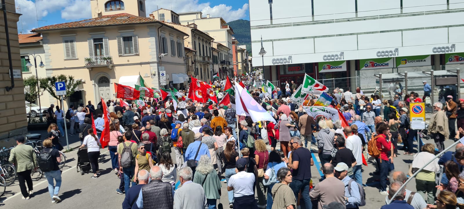 Manifestazione pro Palestina