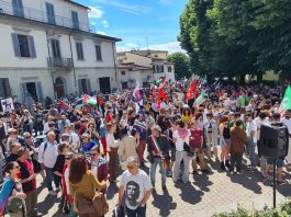 Sesto: più di mille persone alla manifestazione a sostegno della Palestina Manifestazione pro Palestina