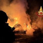 fuoco in via d Mollaia