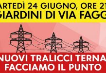Sinistra per Calenzano: incontro tralicci Terna