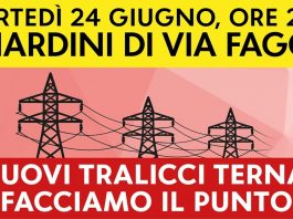 Sinistra per Calenzano: incontro tralicci Terna