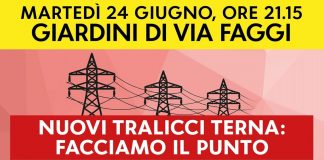 Sinistra per Calenzano: incontro tralicci Terna