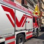 Sesto: incendio alla ditta Baxter in via dell’Osmannoro Vigili del Fuoco