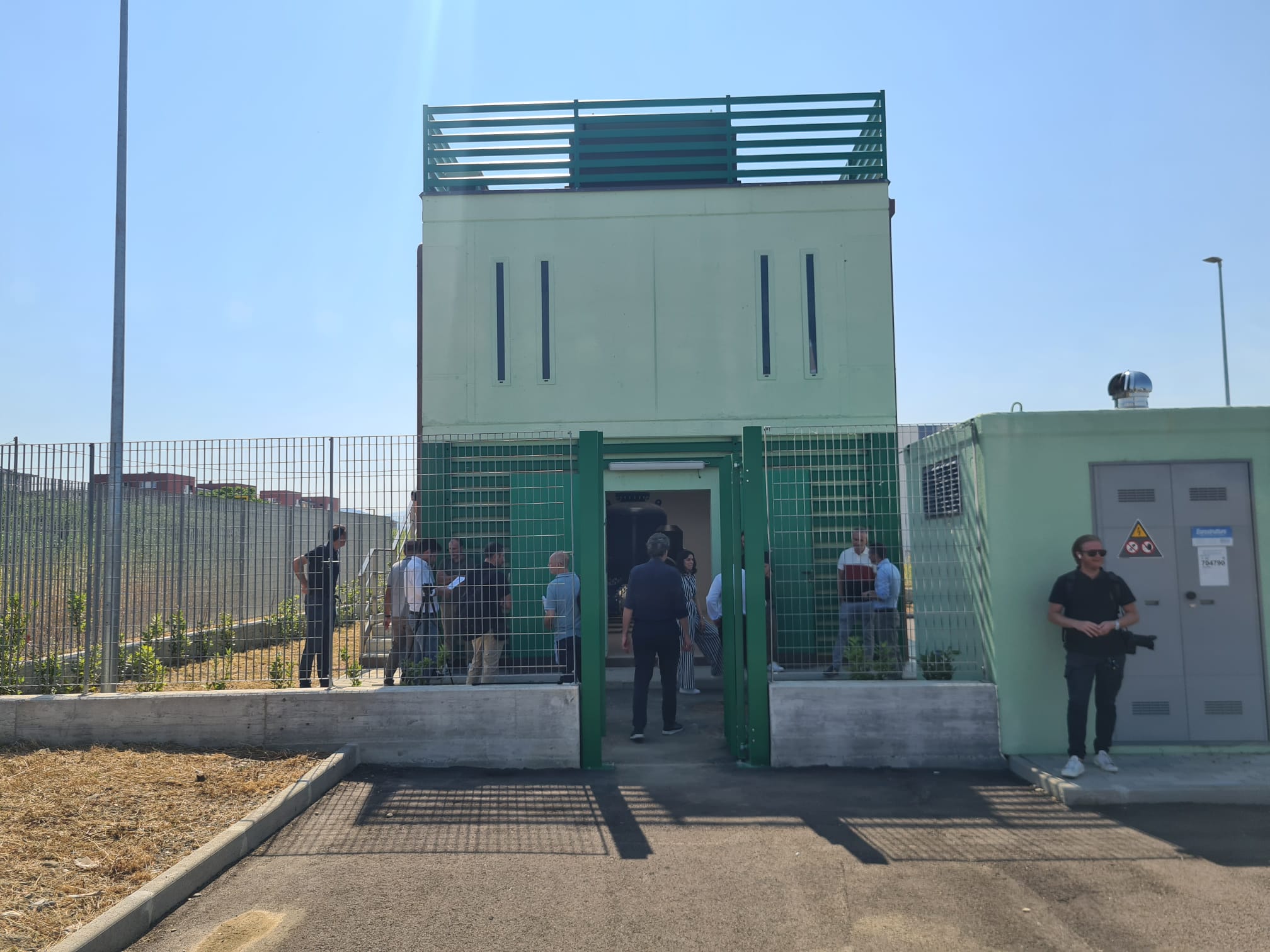 Centrale di pompaggio acqua