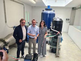 Inaugurazione centrale di pompaggio acqua (Perini-Falchi-Pecchioli)